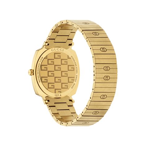 gucci gold grip watch